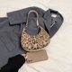 thumbnail image 3 of Bolso Crescent para Mujer Con Leopardo Hobo Cuero PU El (Caqui), 3 of 6