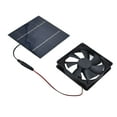 CNMF Solar Powered Exhaust Fan 10W Single Fan Waterproof Solar Panel Fan Kit For Chicken Coops Greenhouses,Solar Powered Exhaust Fan,Chicken Coops Solar Panel Fan