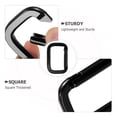 thumbnail image 4 of 10pcs Heavy Duty Black Carabiner Clip Metal Keychain Buckle For Climbing Hiking Camping Secure Clips For Gear And Accessories, 4 of 9