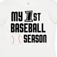thumbnail image 4 of Inktastic My 1st Baseball Season Boys Toddler T-Shirt, 4 of 5
