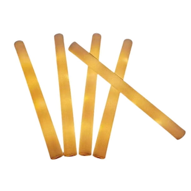 Yellow LED Foam Sticks - Glitter Light Sticks Party Supplies for Kids Light Sticks, Carnival, Birthday, Wedding