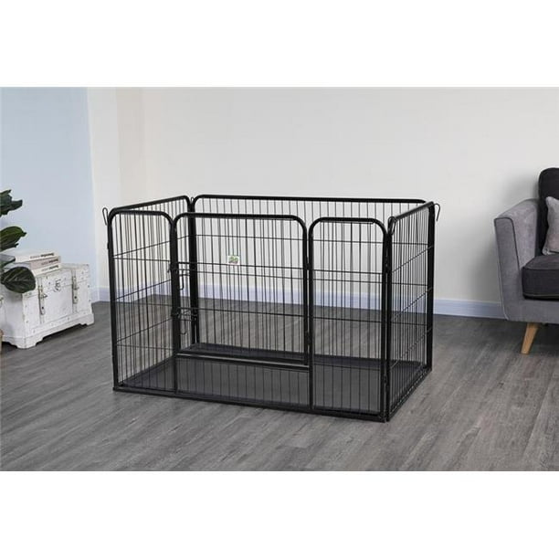 Crate top inside playpen