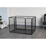 Angle View: Go Pet Club GY-50 50 in. Heavy Duty Play Pen Crate