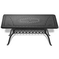 thumbnail image 4 of JERFIT 7-Piece Outdoor Patio Dining Set with Table & Cushions, Cast Aluminum Stackable Chairs, All-Weather Black Furniture for Garden, Porch, Poolside, 4 of 10