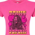 thumbnail image 3 of Janis Joplin - Janis Drawing - Juniors Fitted Graphic T-Shirt, 3 of 5