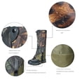 thumbnail image 1 of Guêtres Guêtres Imperméables Coupe-Vent Protège-Jambes Couvre-Bottes pour Randonnée Randonnée, 1 of 8