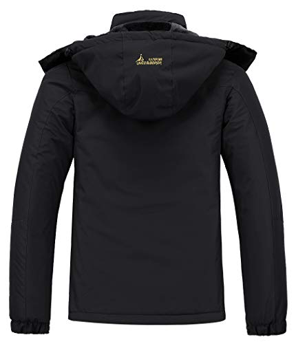 MOERDENG Men's Waterproof Ski Jacket 