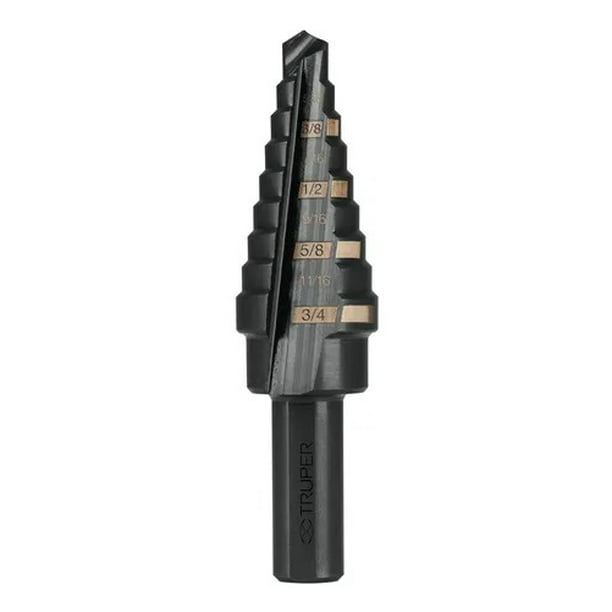 Broca Escalonada Truper 12123 1/4'' - 3/4''