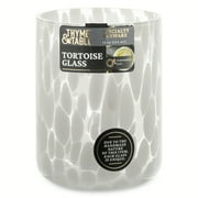 Thyme & Table 12 fl oz White Tortoise Drinking Glass