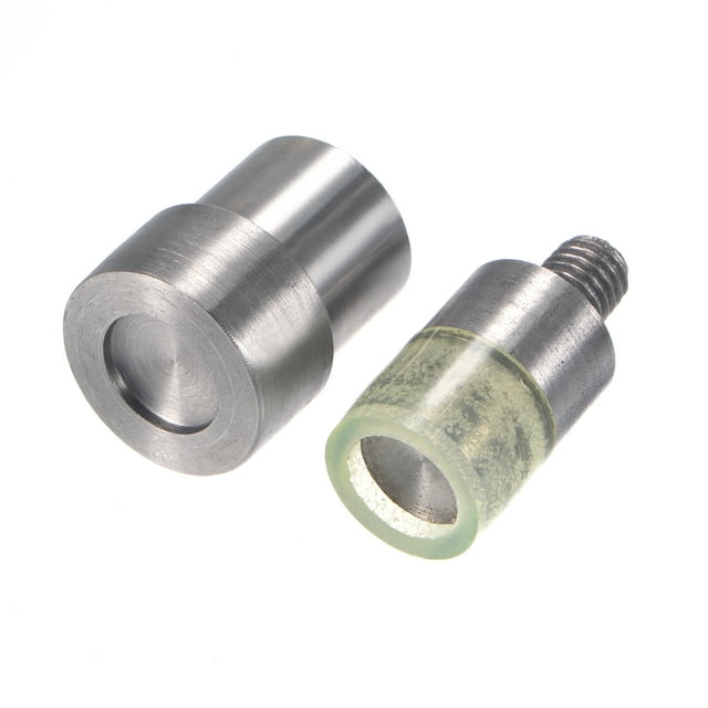 Unique Bargains Hand Press Machine Stud Carbon Steel and Rubber 12mm Rivet Setter Punch Dies Fasteners Tool Set