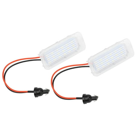 

2Pcs License Number Plate Light LED Signal Lamp Fit For 2 Tournament 2008-2012
