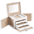 thumbnail image 1 of SONGMICS Organizador de Joyas con Espejo y Cerradura 4 Niveles, 1 of 5