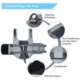 thumbnail image 2 of Dog Life Jacket Ripstop Dog Life Vest Adjustable Dog Life Preserver with Buoyancy and Rescue Handle, 2 of 6