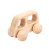 Nuolin Log Trolley Wooden Inertia Trolley Baby Grasping Muscle Measurement Training Toy