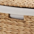 thumbnail image 3 of Bouclair Panier en Jacinthe d'Eau Pliable Naturel, 3 of 4