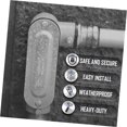 thumbnail image 4 of hgudesign RLL100 Threaded LL Type Conduit Body, Die Cast Aluminum, Stamped Steel Cover, 1-Inch, Gray, Single Unit (1 Pack), 4 of 7