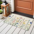 thumbnail image 5 of Spring Floral Area Rugs 2x3 for Living Room, Summer Farmhouse Vintage Botanical Non Slip Washable Rug Runner, Low Pile Indoor Floor Carpet Mat Bathroom Rugs for Bedroom, Kids Room, 5 of 9