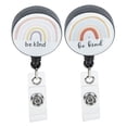 thumbnail image 6 of LOLIPPYY 2Pcs Assorted Color Retractable Badge Reels Lightweight Badge Holders with Alligator Clip for Work, 6 of 8