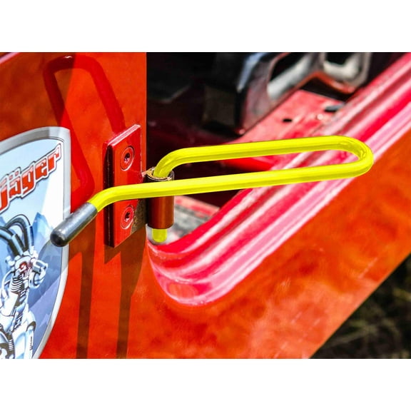 Steinjäger Exterior Accessories Wrangler YJ 1987-1995 Foot Pegs Neon Yellow