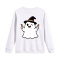 thumbnail image 5 of Xyant Halloween Shirts for Boys Girls Retro Spooky Ghost Tshirts Kids Toddler Cotton Long Sleeve Tee Top,Size 2-14 Years, 5 of 9