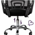 thumbnail image 2 of Silla De Oficina Ejecutiva | Silla Escritorio Ergonómica Giratoria con Ajustable Reclinable | Silla Gamer para Computadora y Oficina | Soporte Lumbar y Respaldo y Altura del Asiento | Negro, 2 of 4