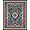 Black, Pattern 1, variant on ODIKA 4'x6' Machine Washable Non-Slip Area Rug, Bold Aztec Design with High Traffic Rug, Black, 462980