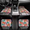 thumbnail image 7 of Vsdgher Hawaiian Style Car Foot Mat Set of 4 Pieces Universal Floor Liner Car Accessories Fits Most Cars, Trucks, Vans, sedans, SUV, 7 of 7