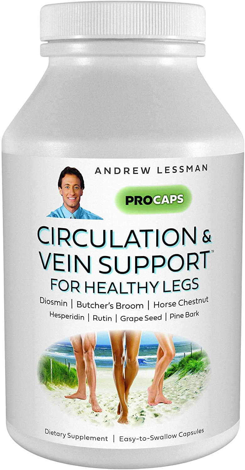 Andrew Lessman Circulation & Vein Support for Healthy Legs 60 Capsules