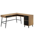 thumbnail image 3 of Sauder Ambleside L-Desk in Serene Walnut, 3 of 9