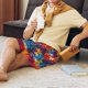 thumbnail image 5 of Fotbe Colorful Hawaii Palms Pantalones Cortos de Pijama para Hombre, Ropa de Dormir, Pantalones de Pijama Cortos para Hombre-XX-Large, 5 of 6