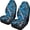 Blue Tree Camo Pattern, variant on XYZCANDO Car Seat Covers Comfort Car Front Seat Covers Car Seat Covers Front Set Non-Slip Breathable Auto Truck, Deer Flag