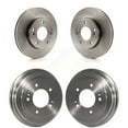 thumbnail image 1 of CMX Front Rear Disc Brake Rotors Drums Kit for Car 2010-2011 Kia Soul 1.6L K8-102164, 1 of 11