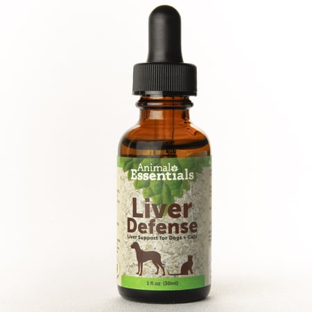 Animal Essentials Liver Defense 1 oz Liver Support for Dogs and Cats