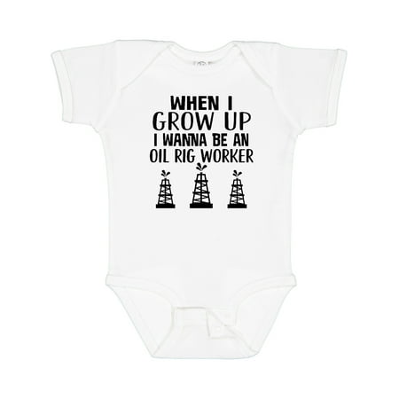 

Inktastic Future Oil Rig Worker Gift Baby Boy or Baby Girl Bodysuit