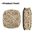 thumbnail image 2 of COEQINE Leopard Print Rollator Seat Back Cover Rollator Seat Cushion Back Bar Cover Set of 2 Rollator Walker Accessories for Seniors Rollator Seat Cover Set, 2 of 7