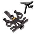 thumbnail image 4 of Soporte de pedal para bicicleta, liviano de Aleació de aluminio negro de aluminio desgaste resistente a la bicicleta anodonizaciónón del pedal de liberación, 4 of 7