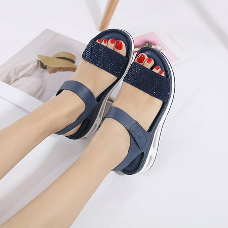 

Floenr Womens Sandals Flip Flops for Women Summer Sandals For Women Flat Slip On Sandals Roman Shoes Open Toe Casual Sandals