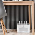 thumbnail image 4 of Boîte de Rangement pour Routeur Wifi à Double Couche Boîte de Rangement pour Prises de Bureau Boîte de Finition Cachée Blanche, 4 of 6