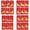 A*1+B*1+C*1+D*1, variant on Chinese New Year Red Envelopes, Lunar New Year Envelopes Decorations Chinese New Year Gifts, Year of the Horse New Years Eve Party Supplies 2026 Red Packet with 6 Gold Embossed Patterns - 6 Pcs