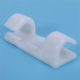 thumbnail image 5 of 100 piezas de abrazadera de fijación de alambre, soporte transparente para escritorio, dispositivo de sujeción de cable, clips de cable USB, organizador de soporte (blanco), 5 of 7