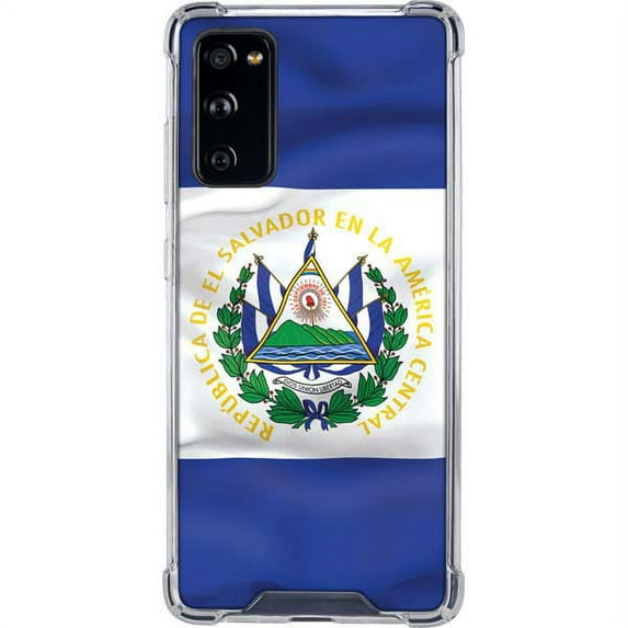Skinit Countries of the World El Salvador Flag Galaxy S20 FE Clear Case