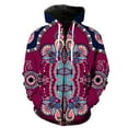 thumbnail image 1 of Sudadera con capucha y cremallera estilo nacional retro para hombre, estilo hip hop, informal, genial, para adolescentes, con estampado 3D, manga larga, divertida, unisex, 1 of 6