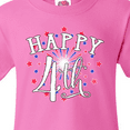thumbnail image 4 of Inktastic Happy 4th- Fourth of July Firework Youth T-Shirt, 4 of 5
