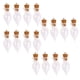 thumbnail image 1 of 10 Botellas De Corcho De Vidrio, Frascos Con Forma De Lágrima, Colgantes De Botella De Los Deseos, 1 of 7