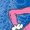 ROYAL BLUE, variant on Dr. Seuss - Grinch Max and Cindy Lou- Juniors Cropped Short Sleeve Graphic T-shirt
