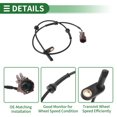 thumbnail image 4 of Unique Bargains ABS Wheel Speed Sensor ABS Sensor Anti-lock Braking System Sensor No.47901EA003 for Nissan Xterra 2005-2012 1 Pc Rear Left, 4 of 7
