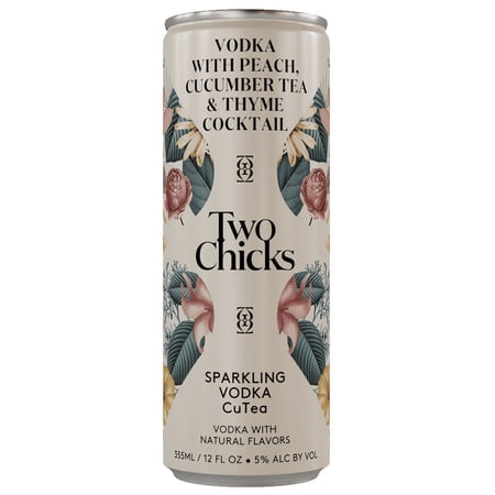 Two Chicks Sparkling Vodka Cutea Vodka 375 ml