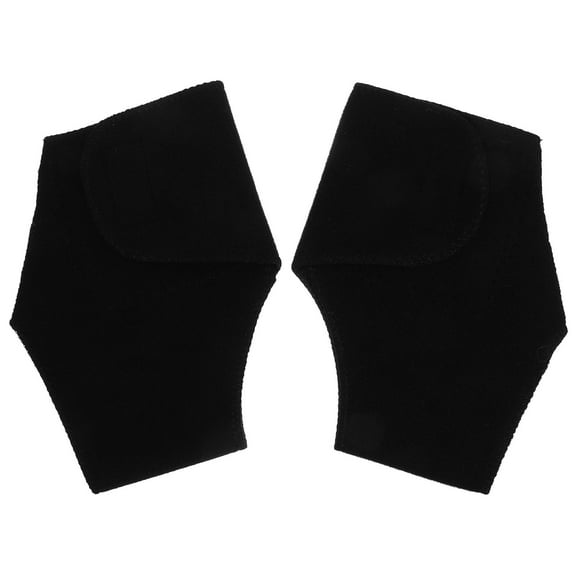 LOLIPPYY Magnetic Ankle Support Sleeve 1 Pair Black Wrap for Running, Weightlifting, and Sports