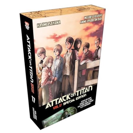 Pre-Owned Attack on Titan 17 Manga Special Edition w/DVD (Attack on Titan Special Edition) 9781632362827 1632362821 Paperback Special Edition edition