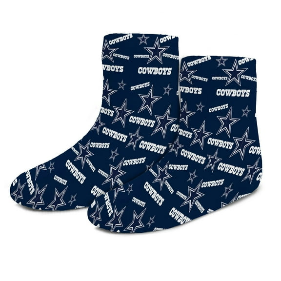 NFL Dallas Cowboys Toddler Logo Wordmark A/O Crew Socks 3-6